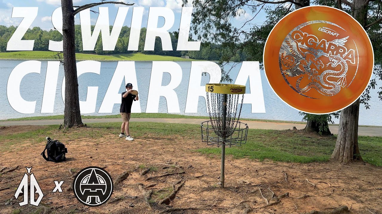 Discraft's best plastic meets the CIGARRA | Z Swirl Cigarra