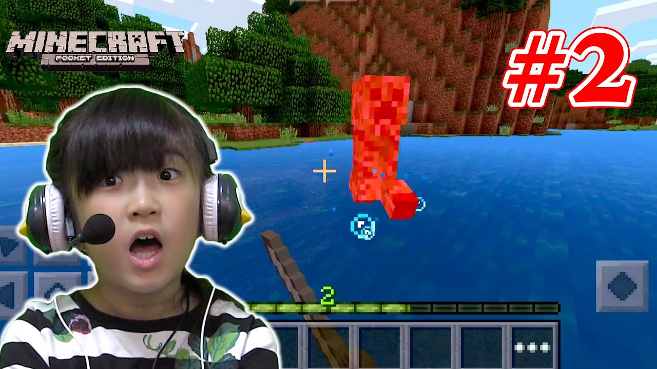 #2【ベッド作り】かんなマインクラフトPE（Minecraft） Playing video