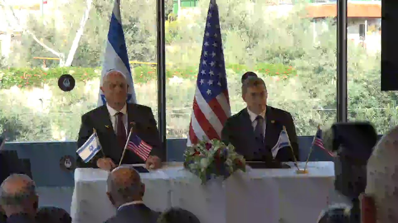 Launch of a Strategic Partnership on AI, Research, & Critical Technologies between the U.S. & Israel