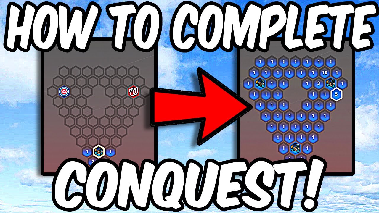 *BEGINNERS GUIDE* HOW TO COMPLETE CONQUEST MAPS! 101 EVERYTHING YOU NEED TO KNOW! MLB THE SHOW 21