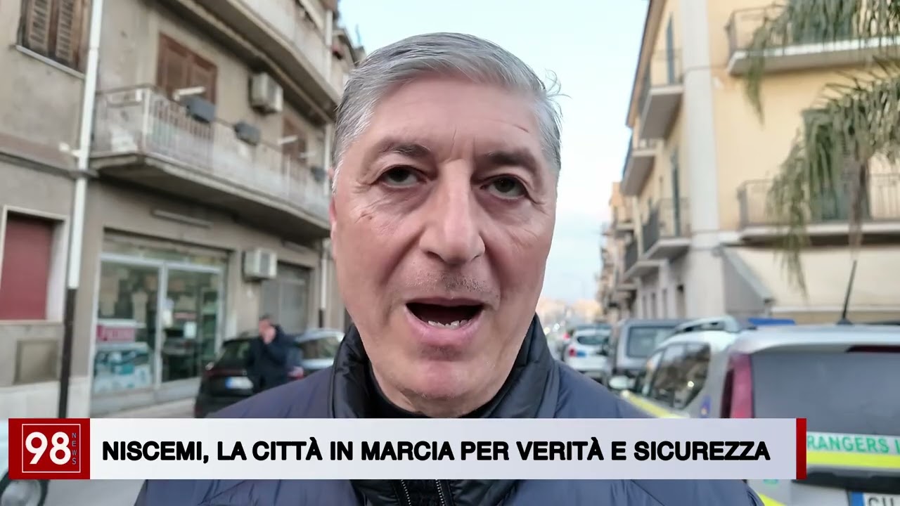 NISCEMI, LA CITTÀ IN MARCIA PER VERITÀ E SICUREZZA