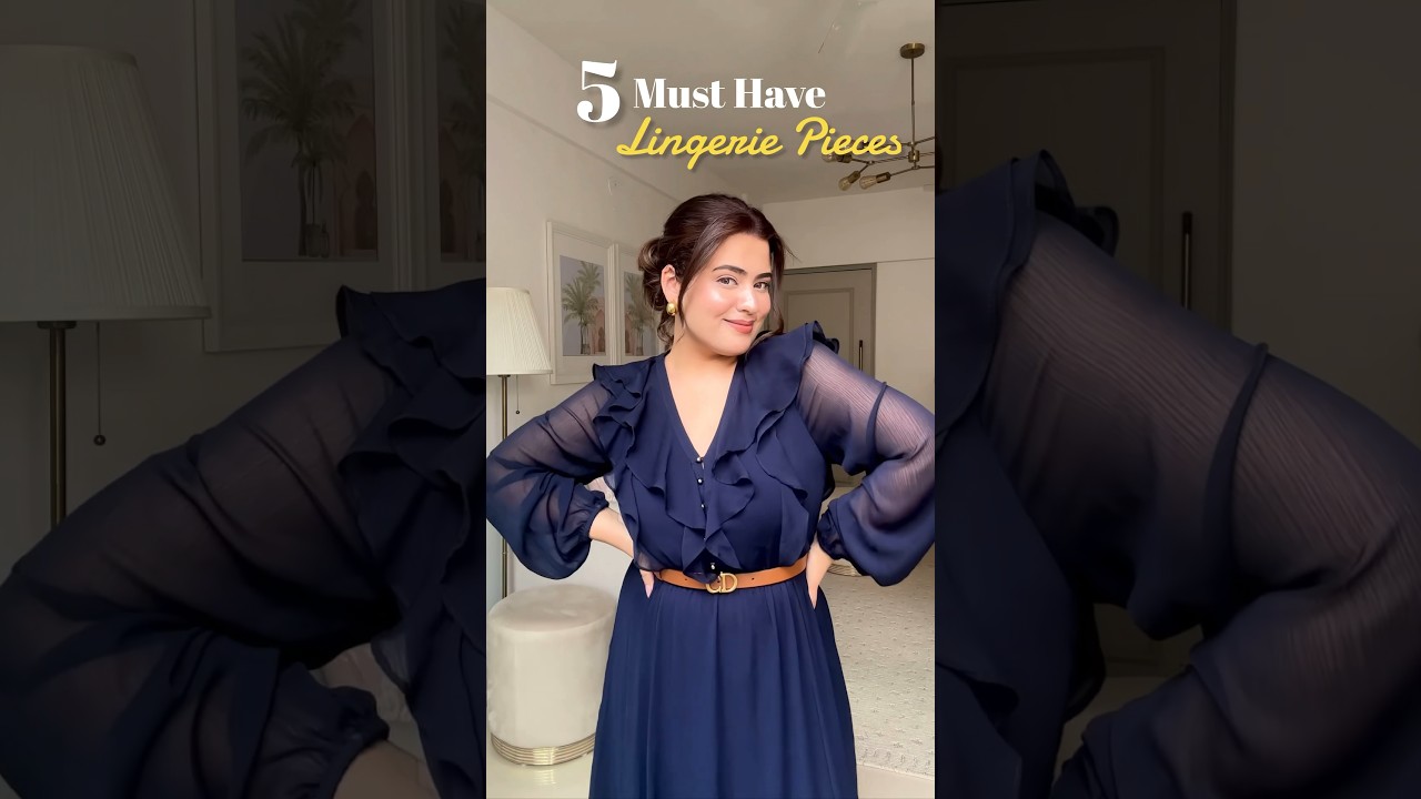 5 Must have Lingerie for every Girl✅