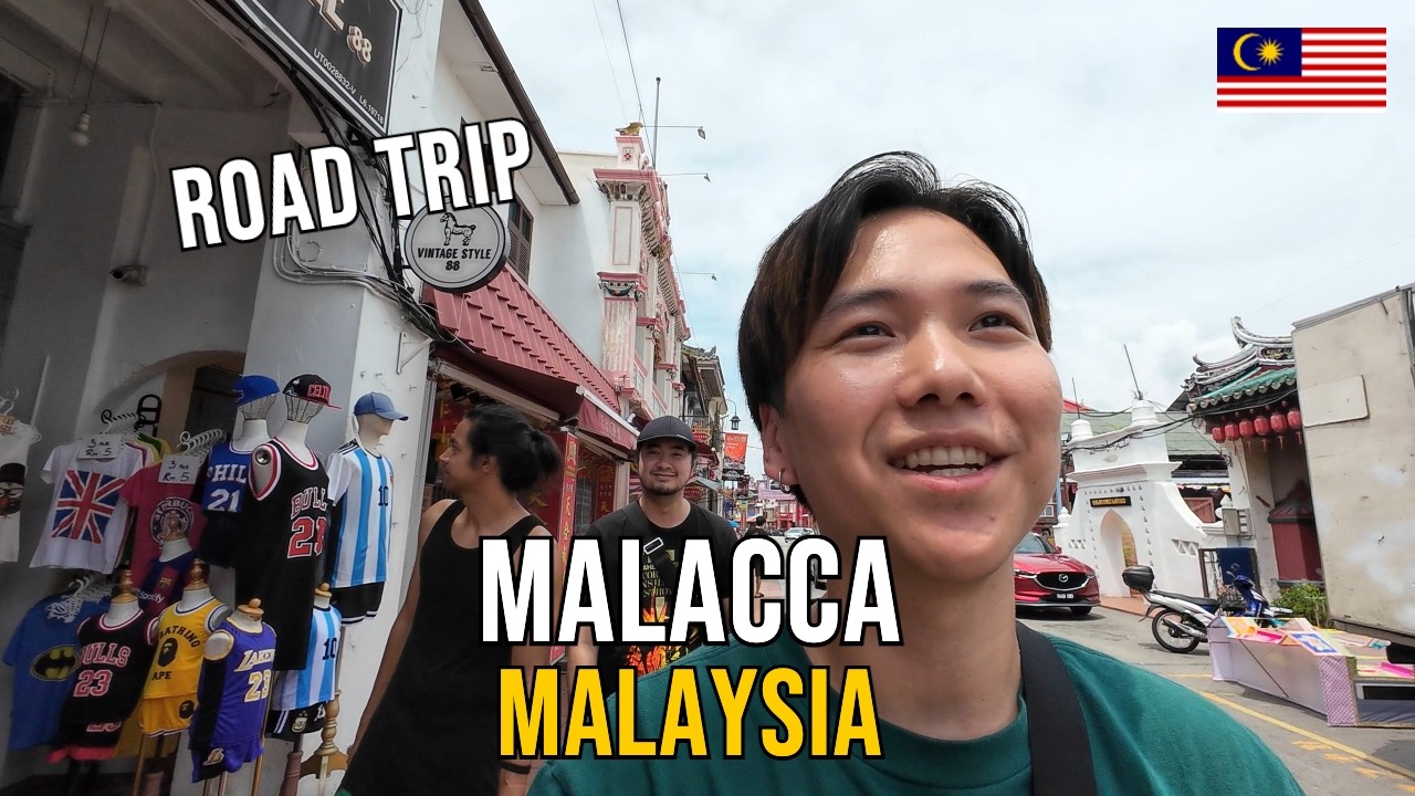 The Best Road Trip From Kuala Lumpur, Malacca! Stunning Views, Vibrant Streets & Food!