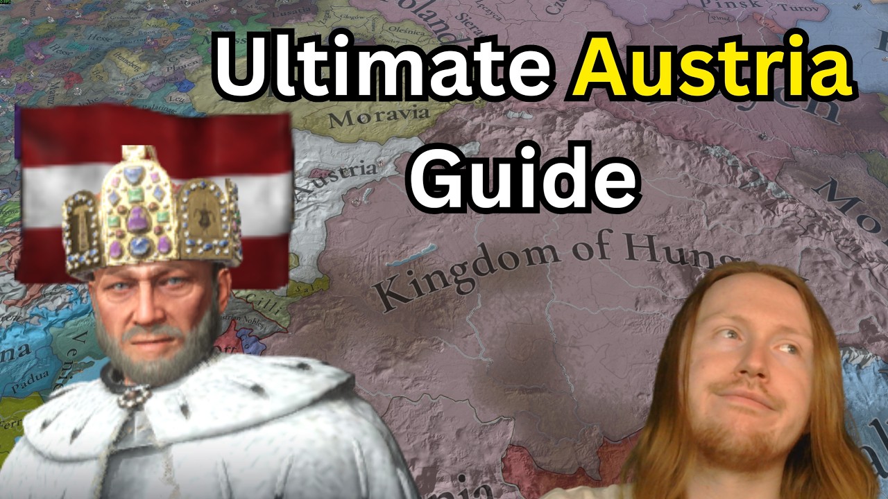 EU5 - Austria Guide For Patch 1.3 - Beat The Hungarian & Polish Day 1 & MORE - Impossible odds