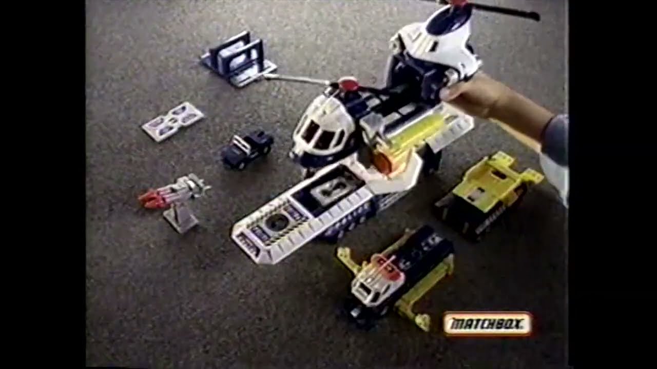 1998 Matchbox Mega Rig Toy Commercial