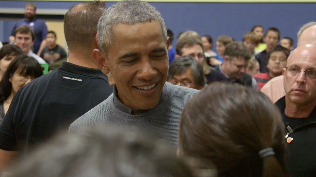 President Obama Visits Dillingham Middle School | AKPM News