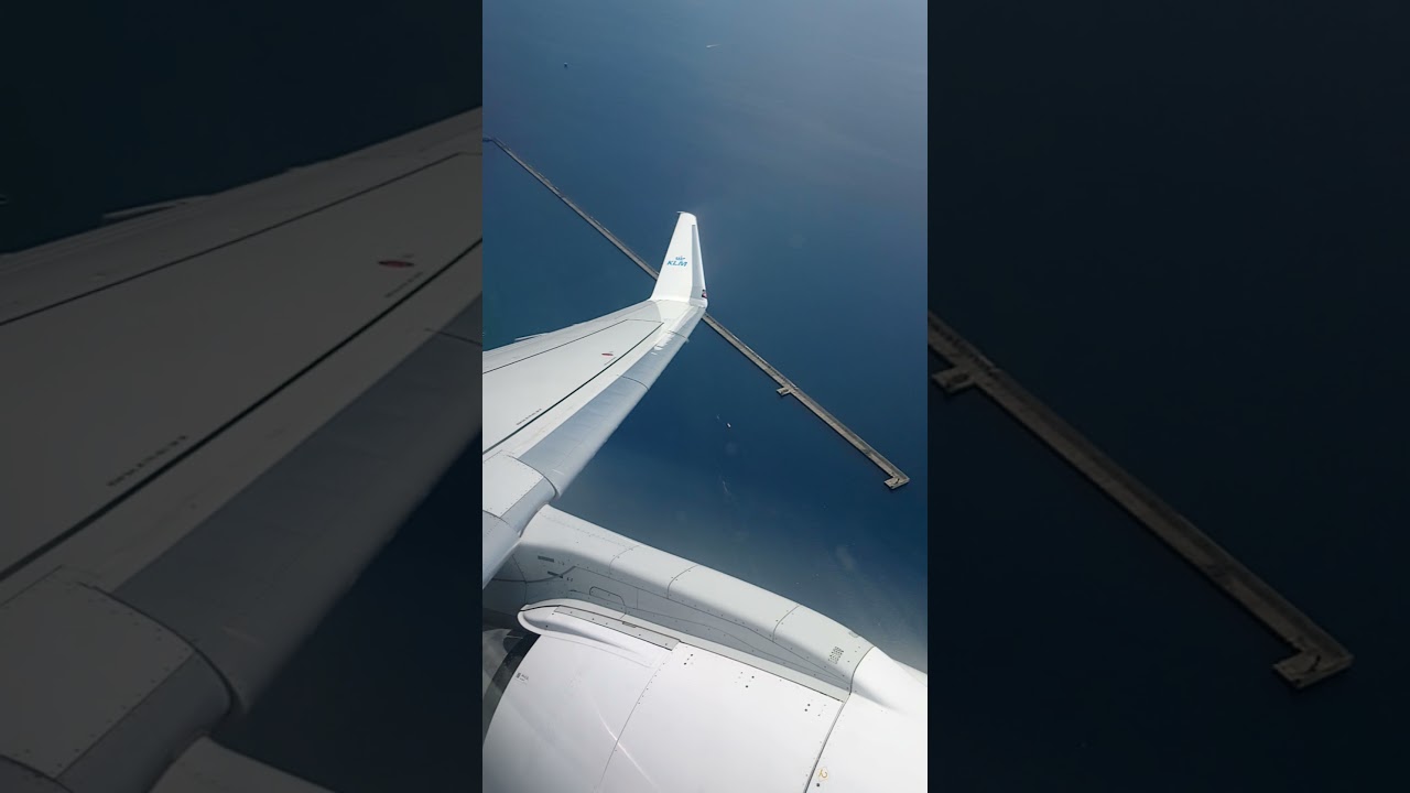 KLM Decollo da GOA - Aeroporto di Genova