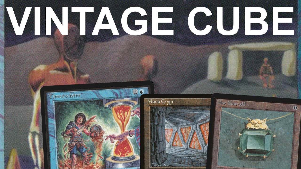 LET THE POWER FLOW! Magic Online Vintage Cube Draft. Izzet Time Walk Control MTG