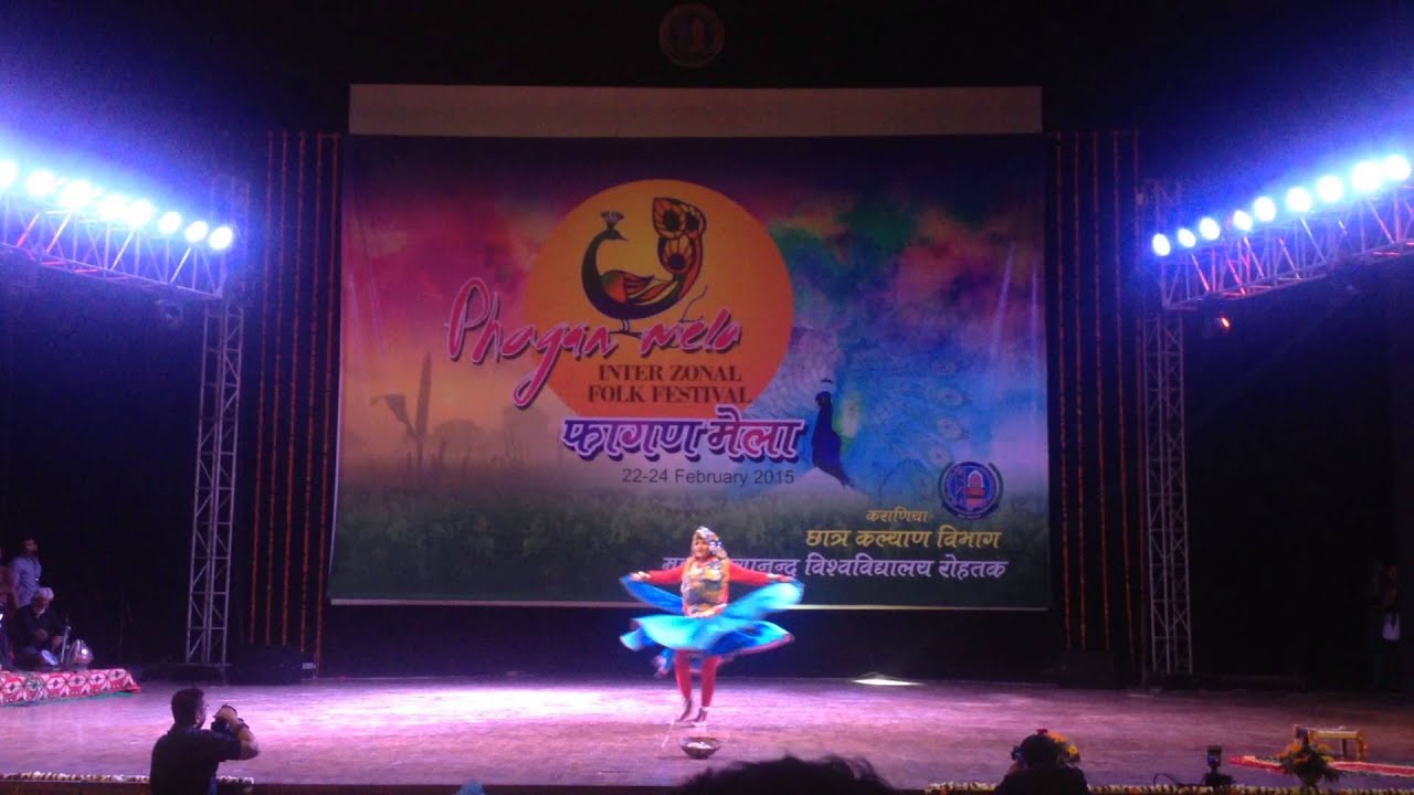 GVM solo dance (haryanvi) Phagan Mela 2015