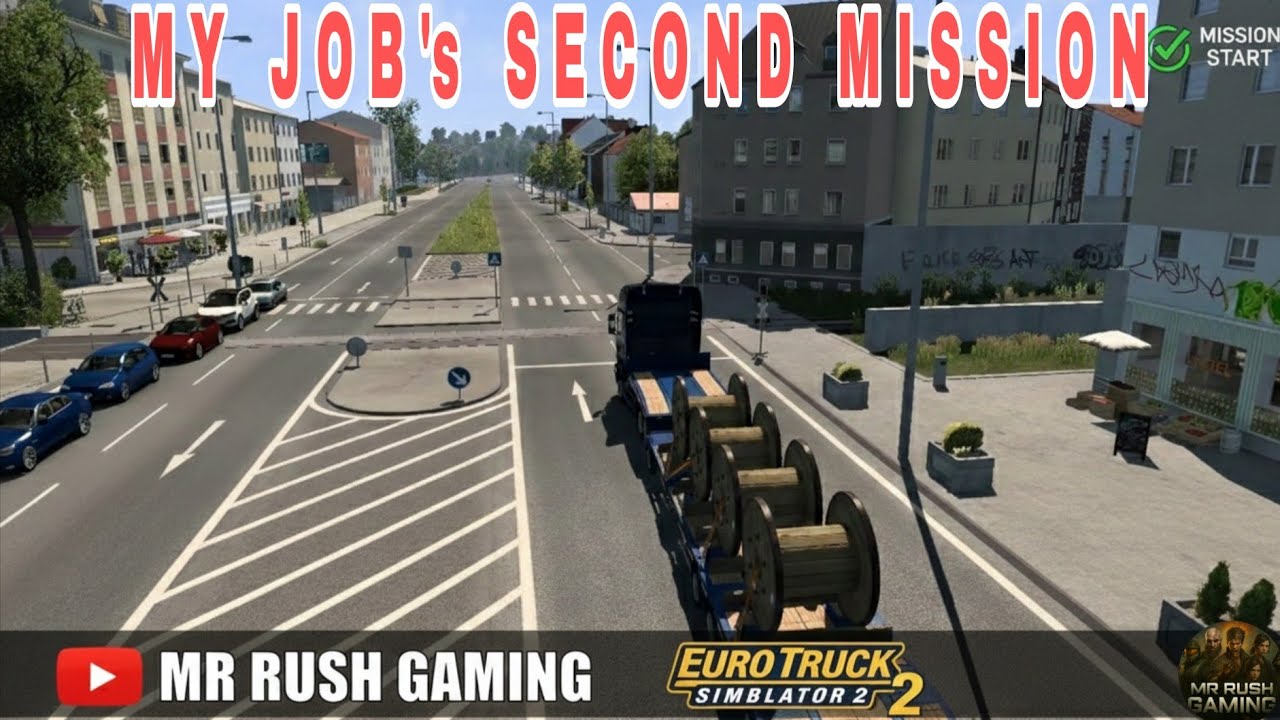 I Drive 390+ KM To Deliver The Container - Euro Truck Simulator 2 