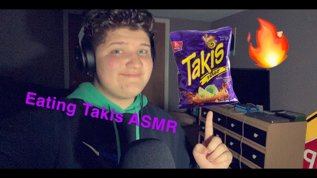 {ASMR} Eating Takis (Mukbang)