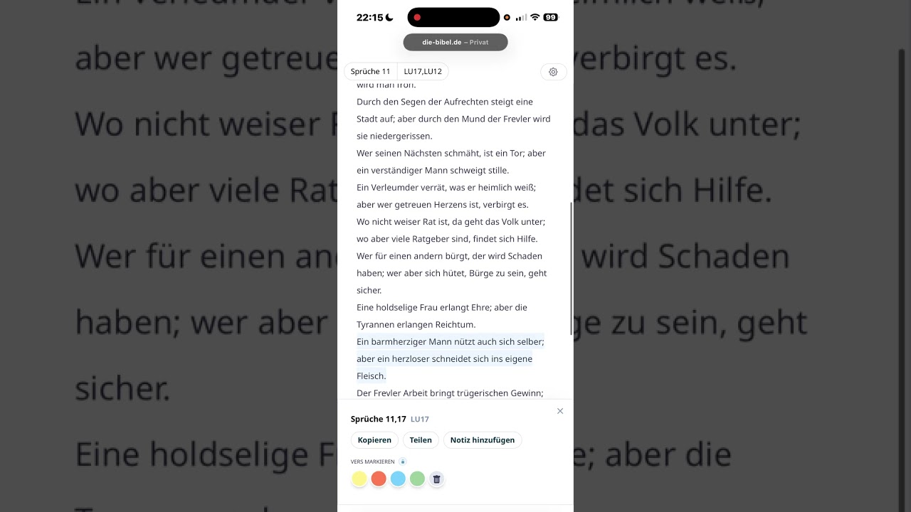 Behandle andere so, wie du behandelt werden möchtest ￼