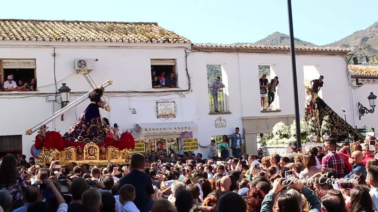 Viernes Santo. Despedía. Semana Santa de Álora 2016.