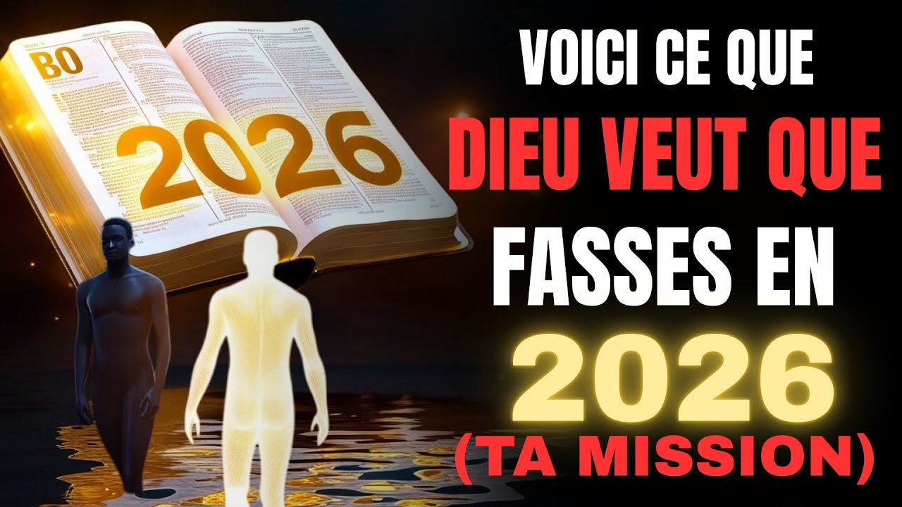 Voici Ce Que Dieu Veut Que Tu Fasses En 2026(N’ignore Pas Ce Message)