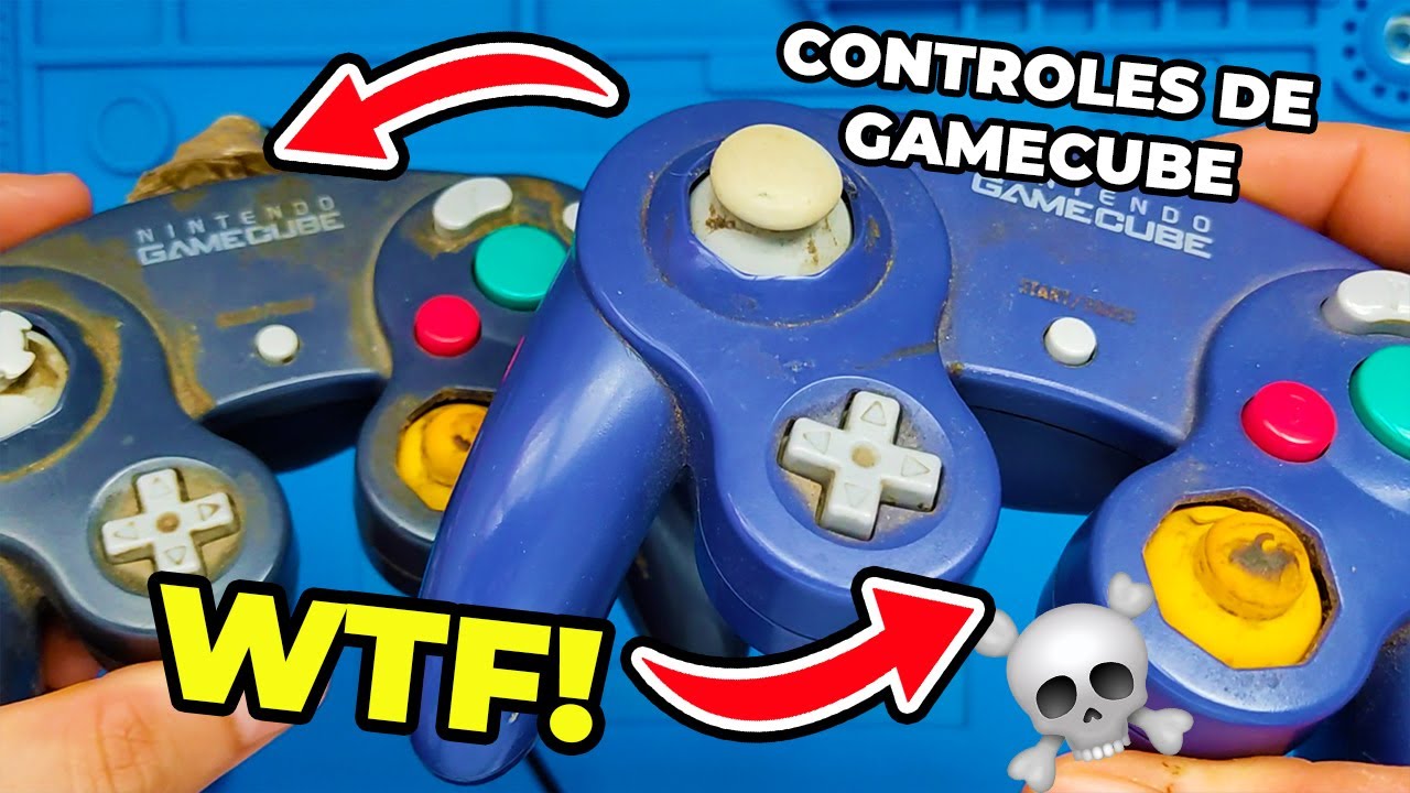 RESTAURANDO estos CONTROLES de GAMECUBE como se debe