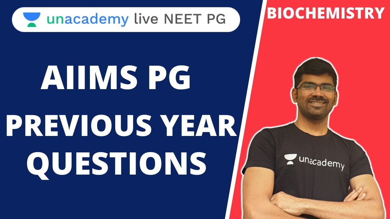 AIIMS PG | Previous Year Question Paper Discussion | Biochemistry | Dr. karthikeyan