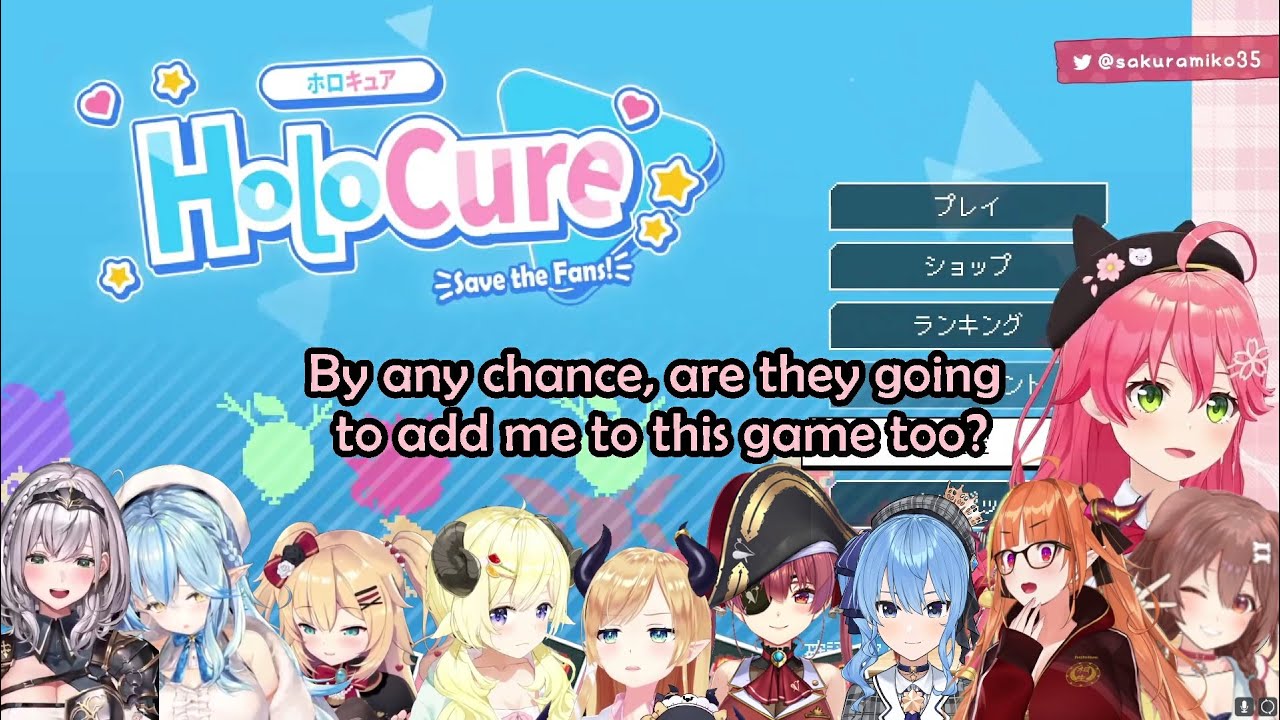 Miko's First Impression When Playing HoloCure & Finding So Many Hololive Related in HoloCure Items