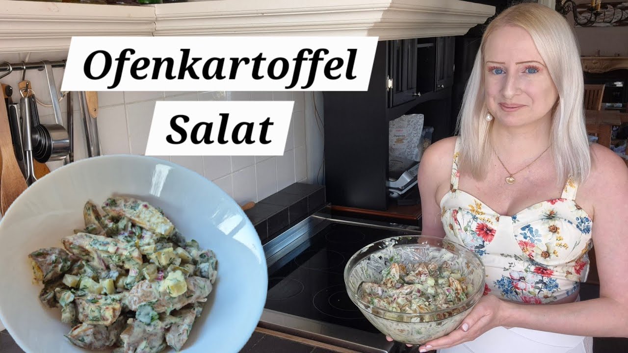 Vegan | Ofenkartoffel Salat | perfekt für den Frühling 