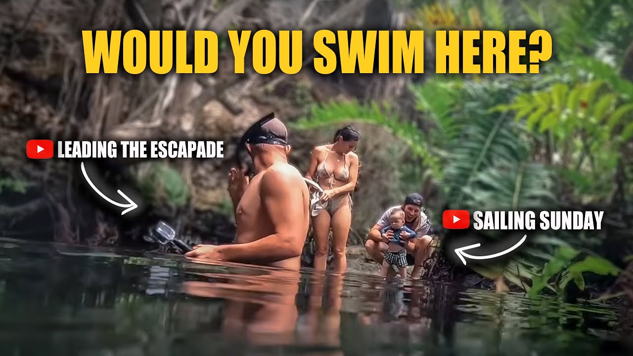 Exploring Sink Holes in the Bahamas with Leading The Escapade | Sailing Sunday Vlog: 293