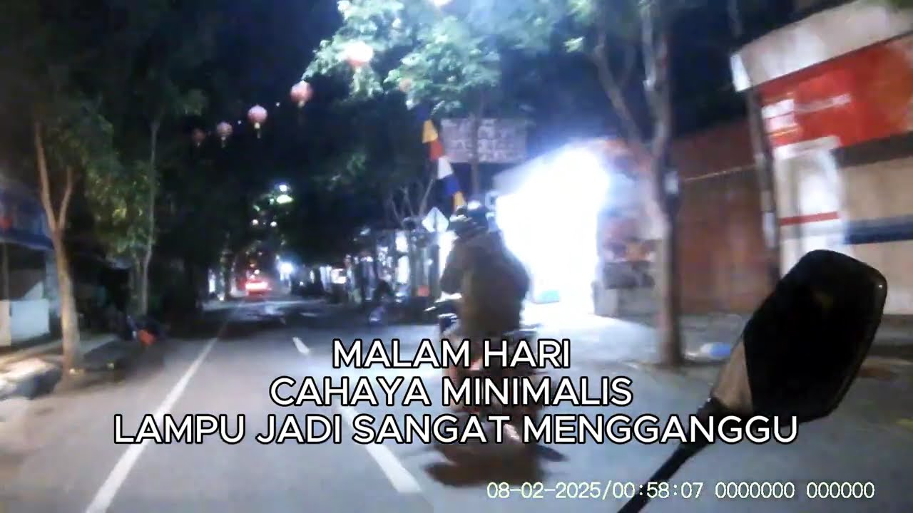 POV Hasil BODYCAM Boblov KJ25 Malam Hari Keliling Kota