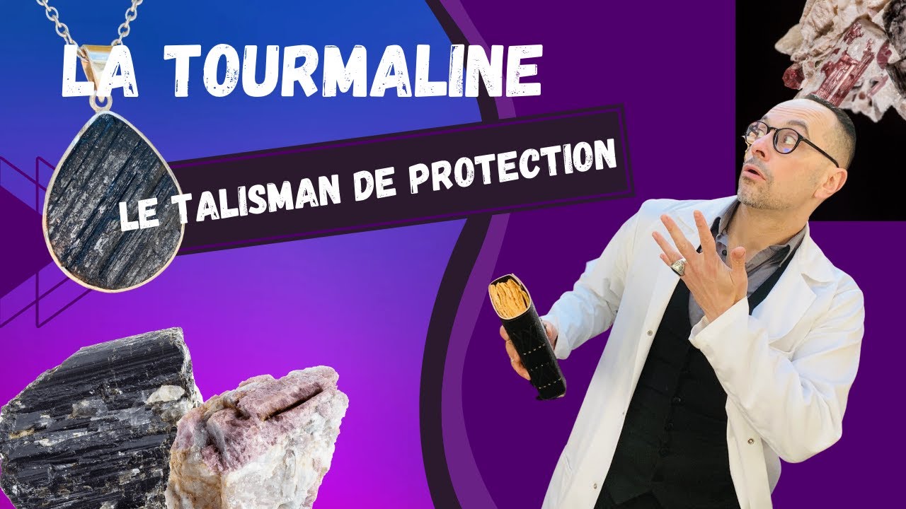 La tourmaline : Tout savoir sur cette pierre de protection !