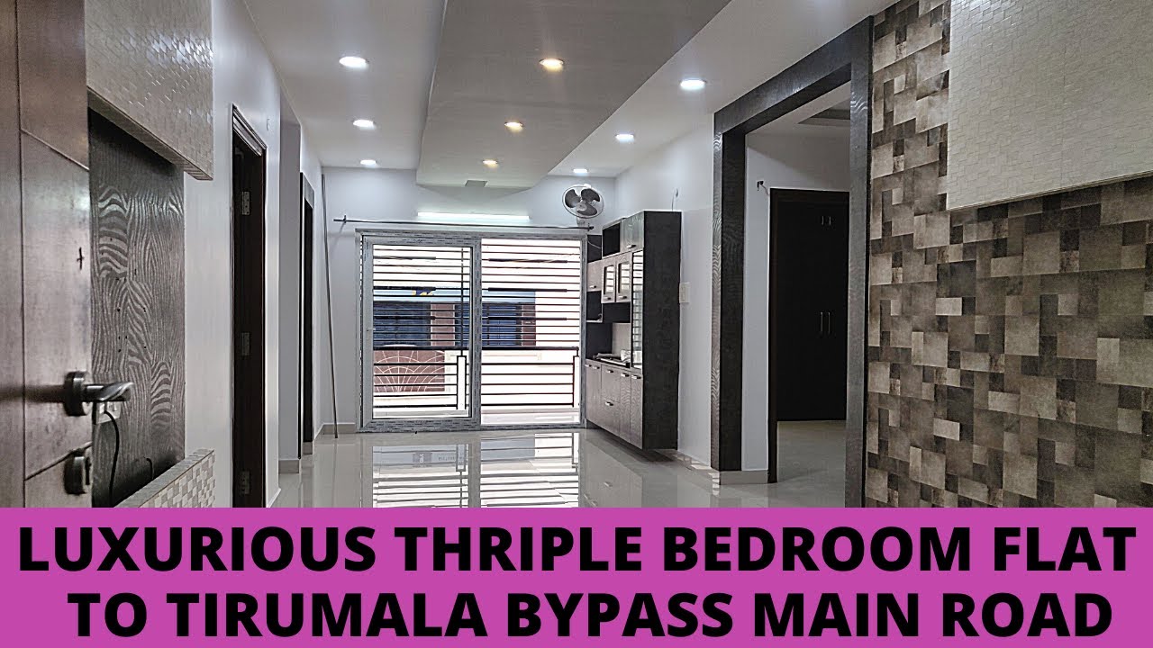 CPR HILL RIDGE l Resale Thriple Bedroom Flat for Sale l Tirumala BypassRoad l Near Leelamahal Circle