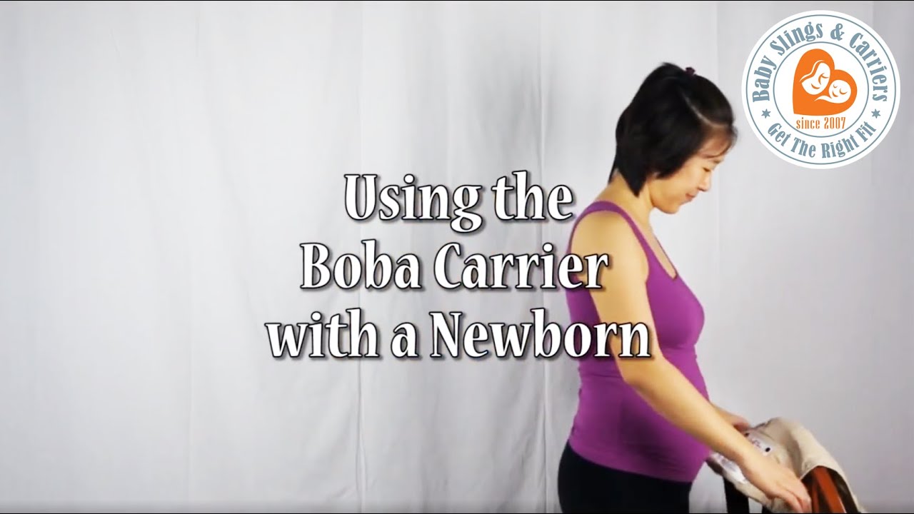 Use a Boba 4G Carrier with a Newborn