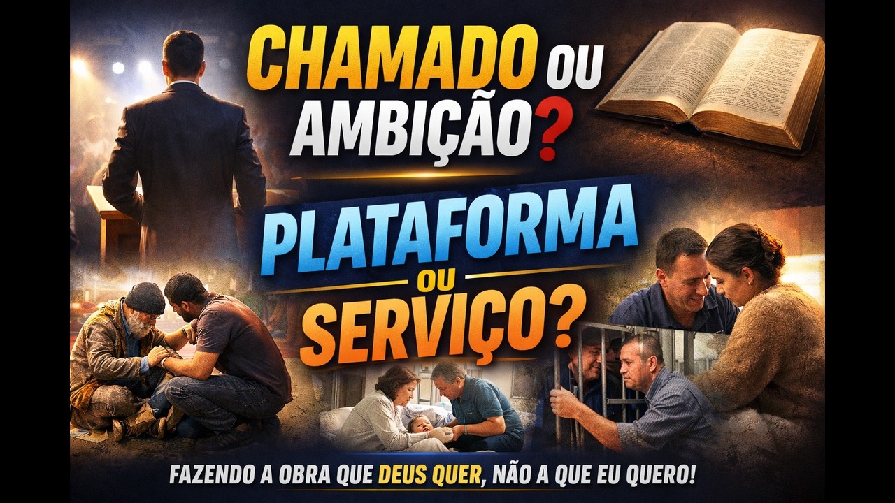 “Chamado, Carreira e Direção de Deus: onde eu realmente devo servir?”