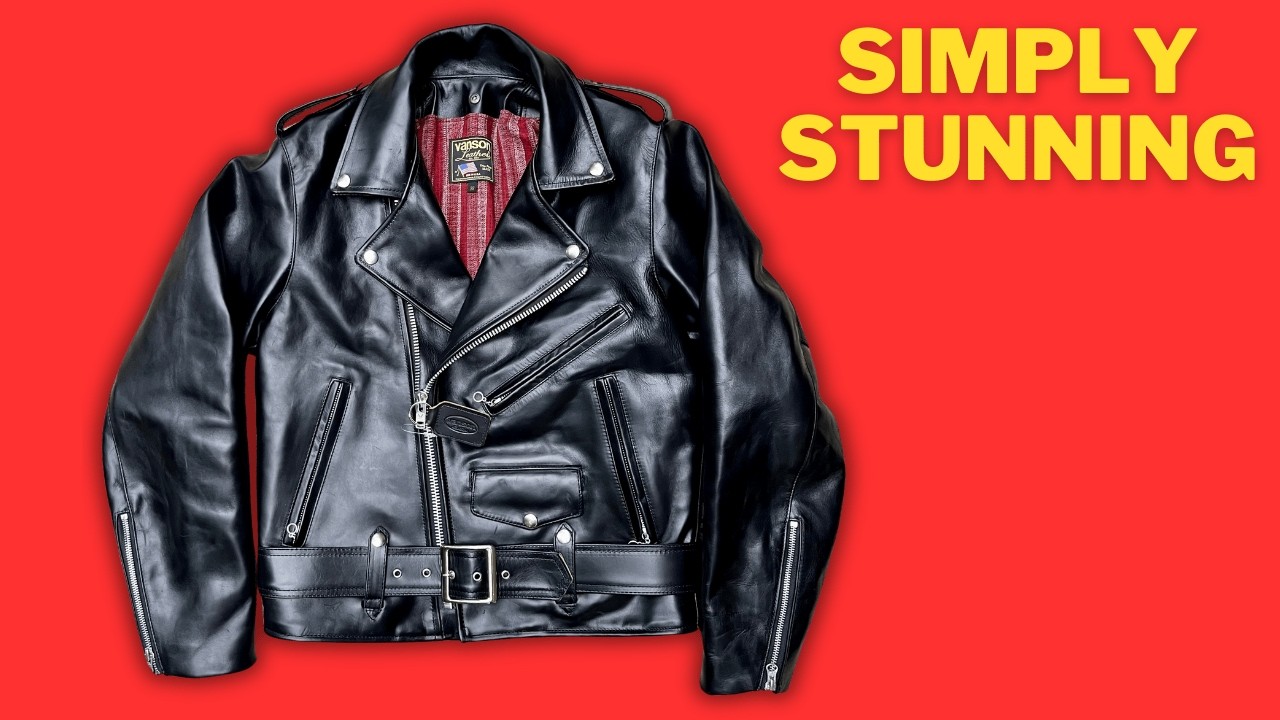Unboxing BADASS Vanson C2 Biker Jacket in Black Teacore Horsehide