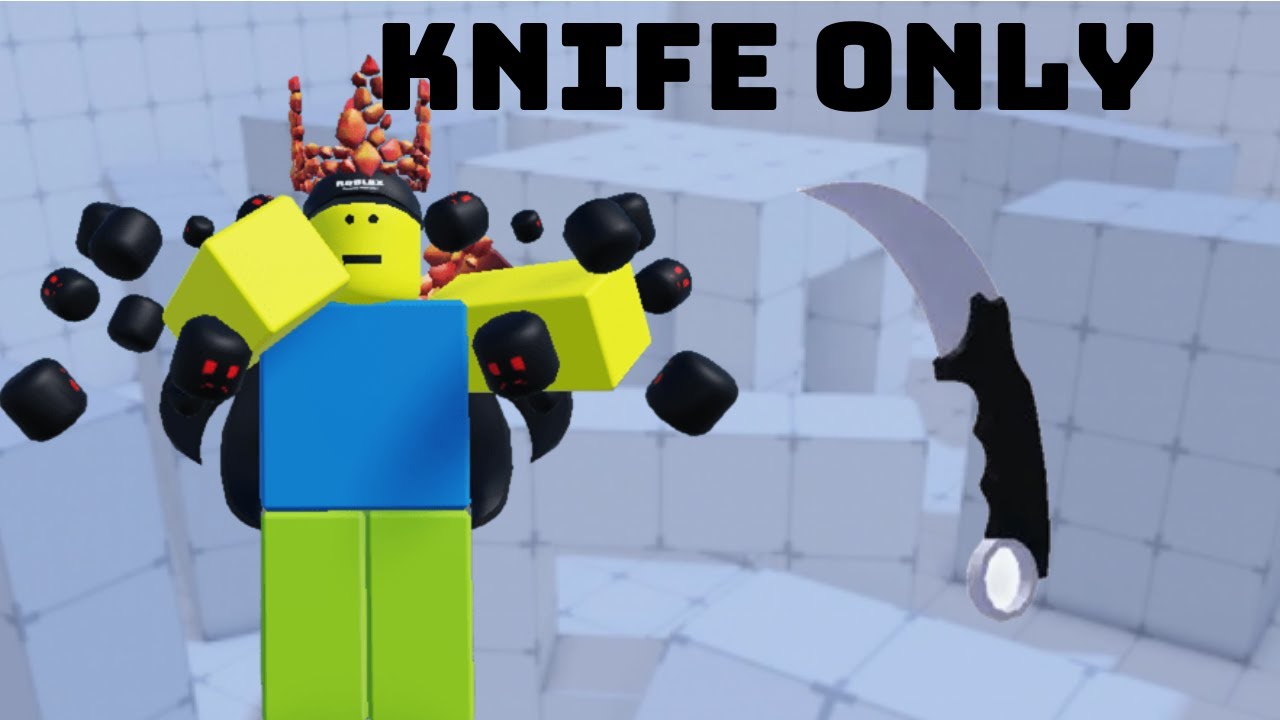 ROBLOX RIVALS BUT I CAN ONLY USE KNIFE (Roblox Rivals)
