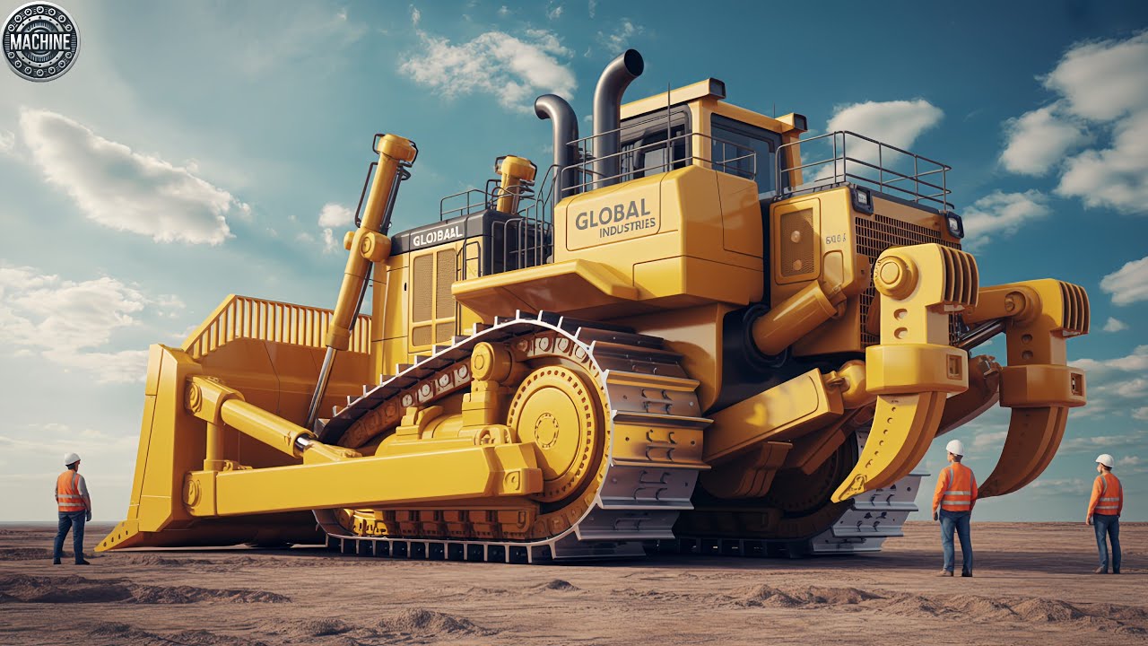 Extreme Bulldozer in Action | Mega Bulldozer Work | CAT Bulldozer | KOMATSU Bulldozers | Machine P-2