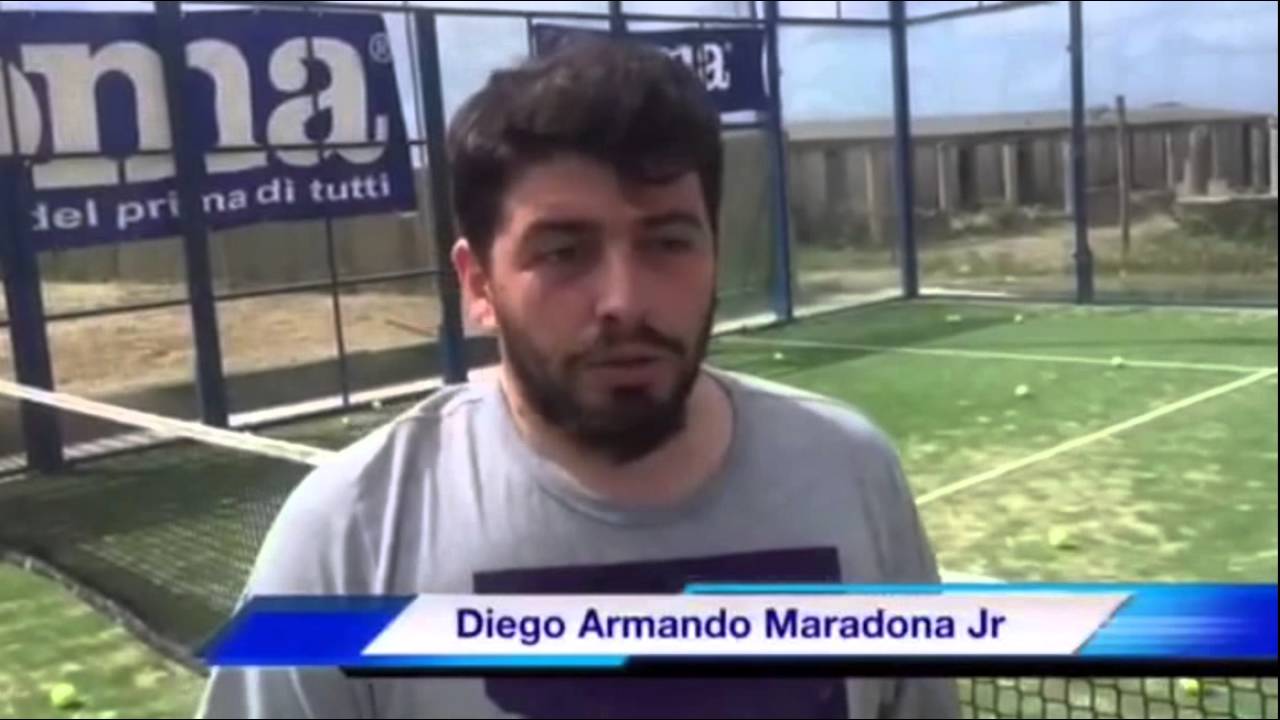 il Padel per Diego Armando Maradona Jr
