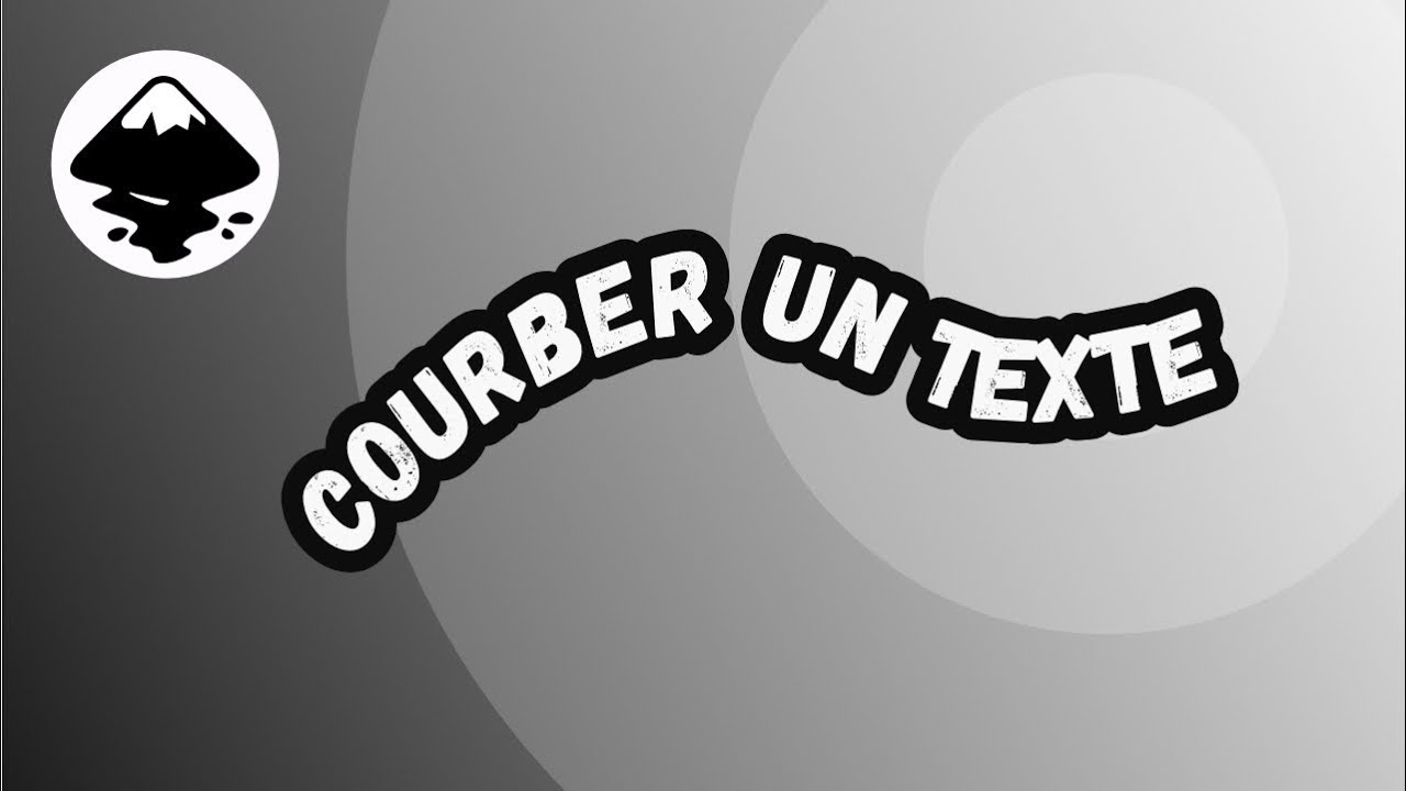 Mettre un texte suivant un chemin avec Inkscape