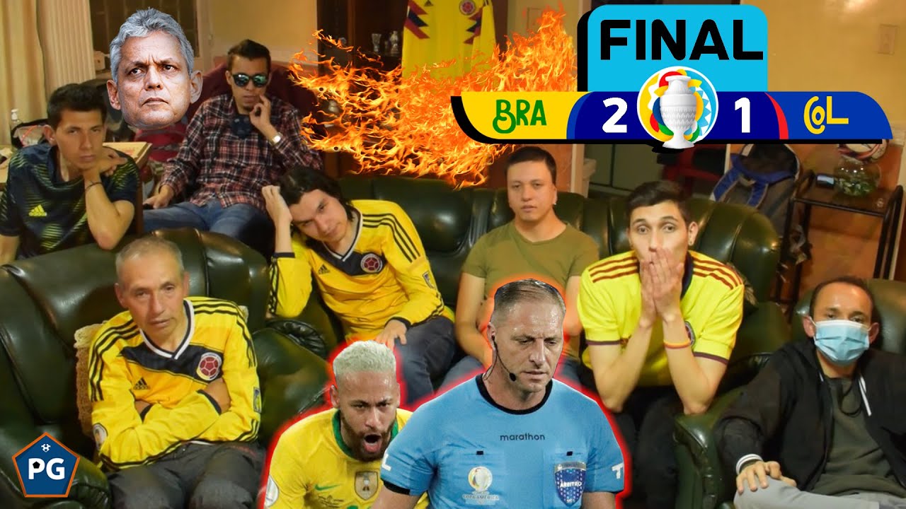 Brasil 2 Colombia 1 🔥 Copa Am&eacute;rica Brasil 2021 😱 Reacciones Amigos 🔥 El Club de la Iron&iacute;a