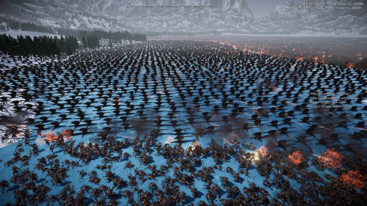 500000 French Soldiers 12000 Artillery VS 1 Million Trolls UEBS 2
