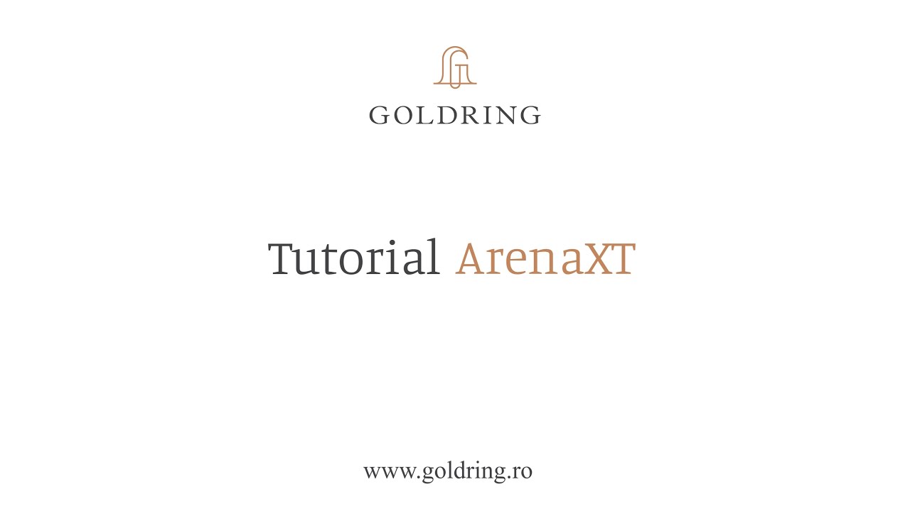 Goldring - Utilizare Arena XT