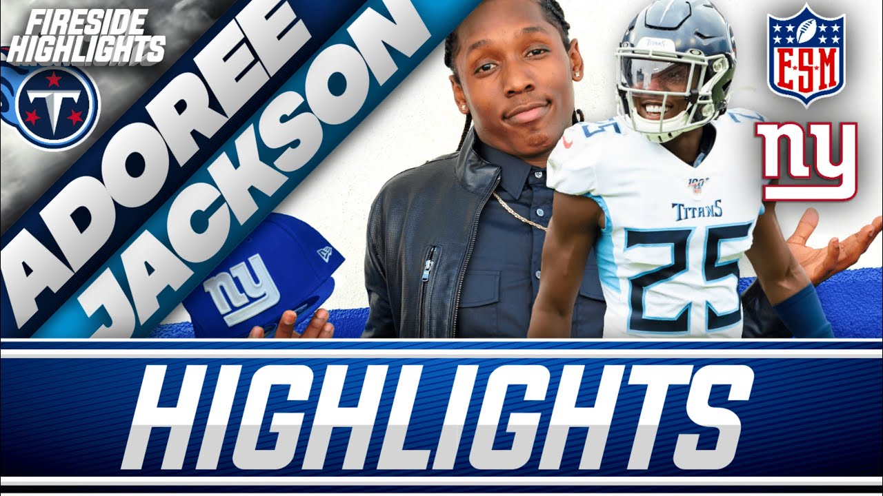 CB Adoree Jackson Highlights | New York Giants NEW CB Hype Video