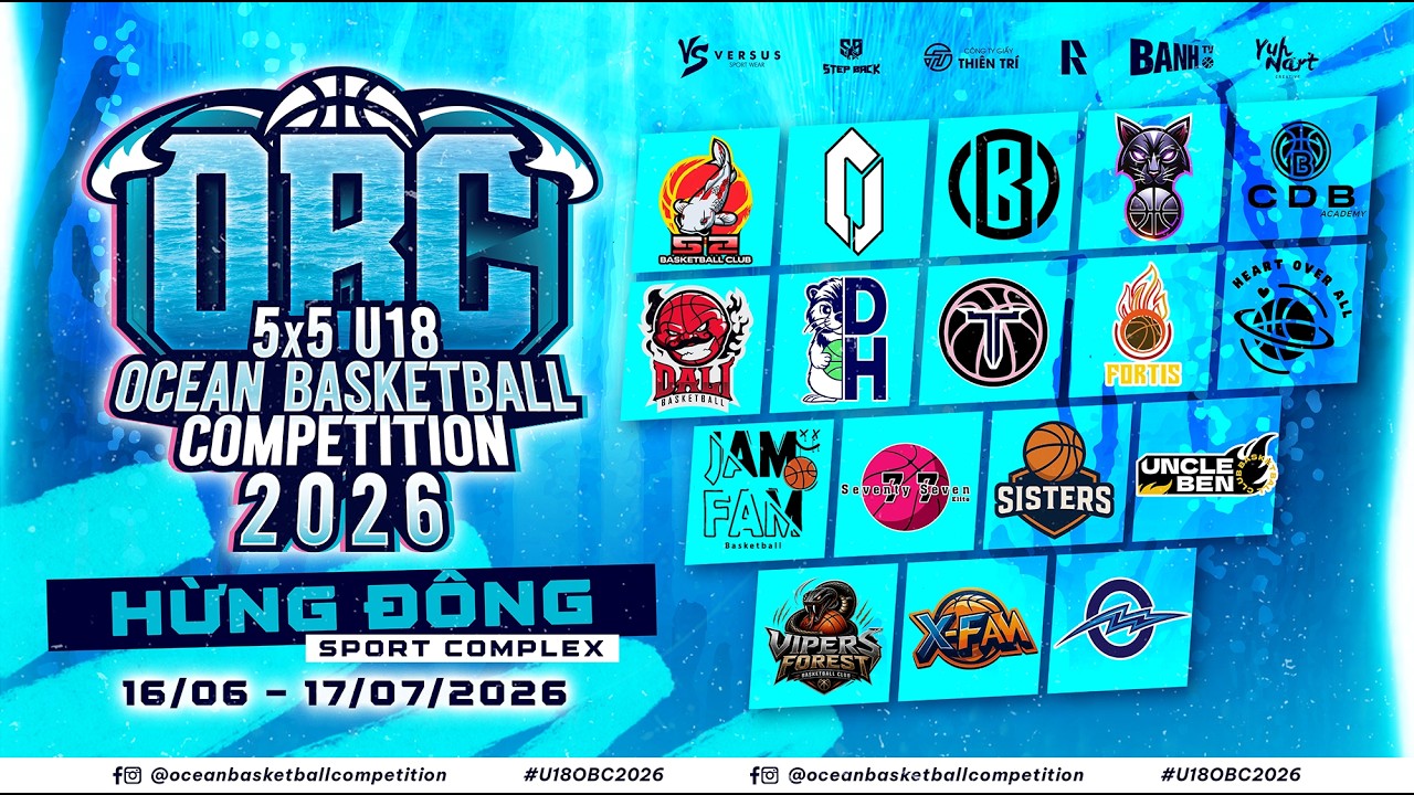 🔴5x5 U18 Ocean Basketball 2026 Nam: Heart Over All vs Seventy-Seven.