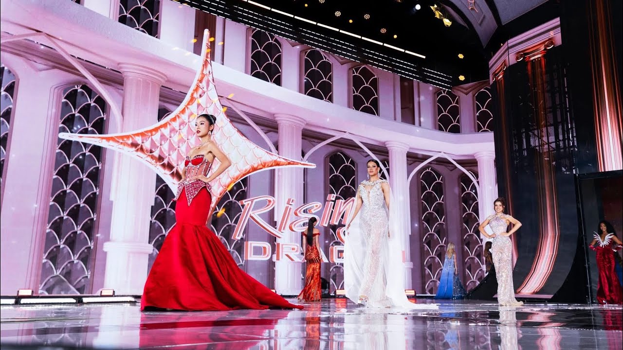 [Fancam] Phần thi Evening gowns Top 10 đêm chung kết Cosmo 2025