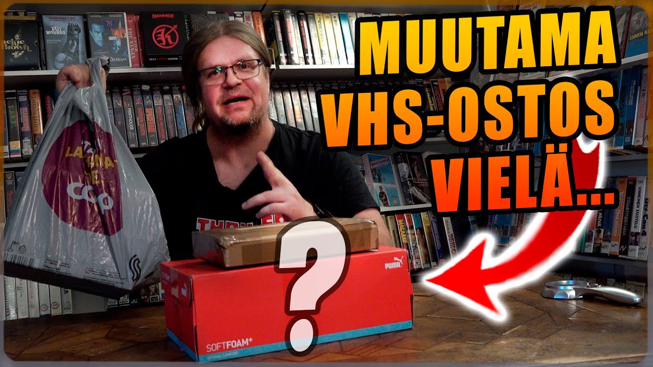 Muutama VHS-ostos vielä, mutta toimivatko ne?