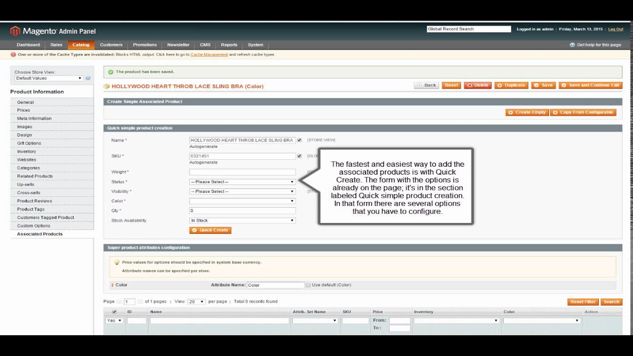 Magento: How to Create Configurable Products - ShopShark
