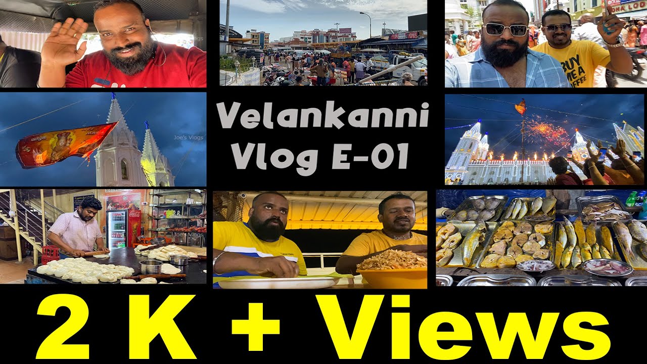 #velankannichurch -  Special Day Tour | EP - 01 | Joe | Philip | Vlog |  2023