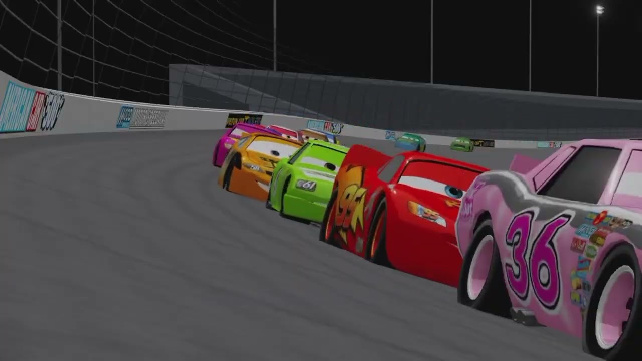 Piston Cup Thunder 05' - Mood Springs Motor Speedway Trailer 