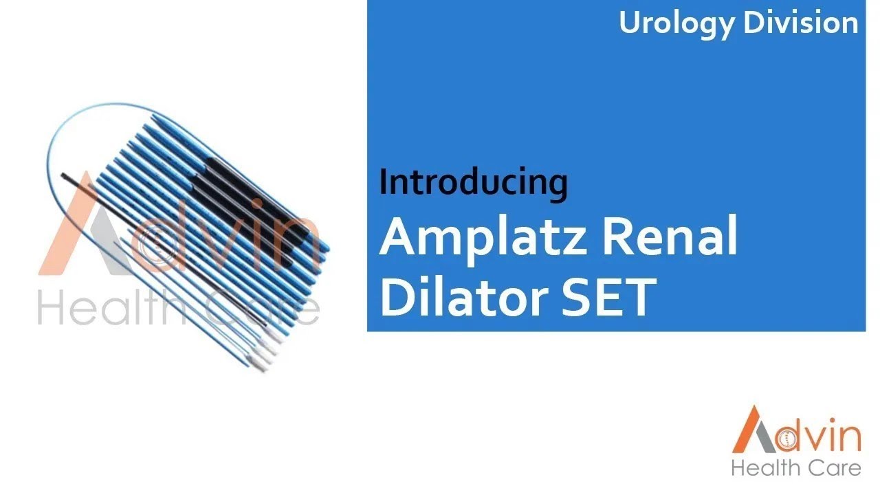 ADVIN Amplatz Type Renal Dilators Set | Urology Dilators Set