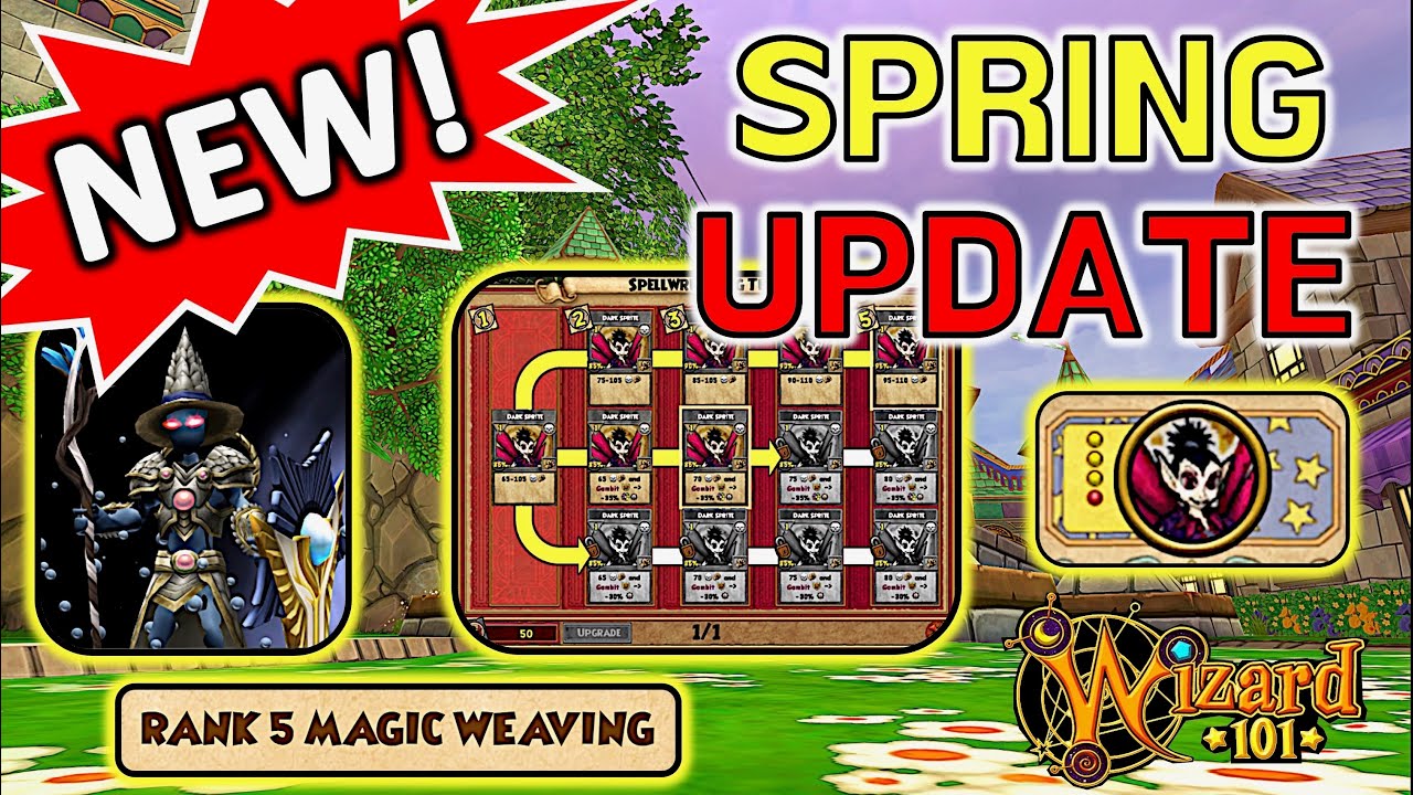Wizard101 — НОВОЕ, кардинально меняющее игру весеннее обновление!