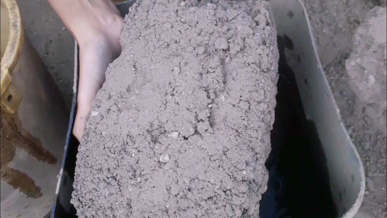 Clay crunchy bars crumbling in lots of water 💦😴🤤super smokey dusty crumbling 💦💦