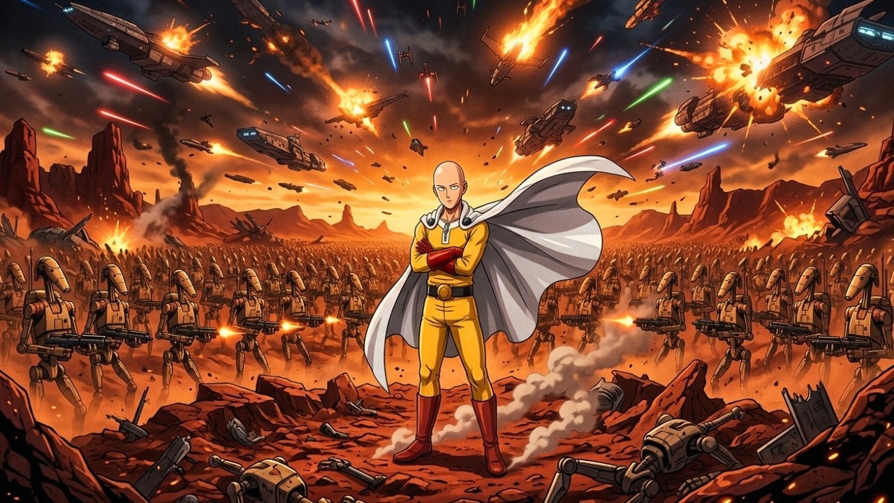 What if Saitama landed in Star Wars Galaxy?