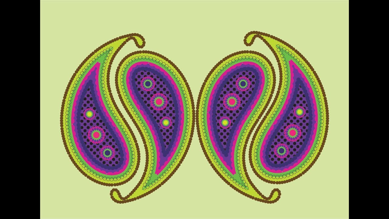 ŞAL EŞARP (PAISLEY) DESEN TASARIMI