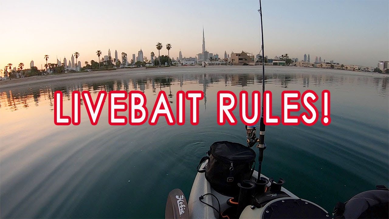 Kayak trolling preparation in Dubai